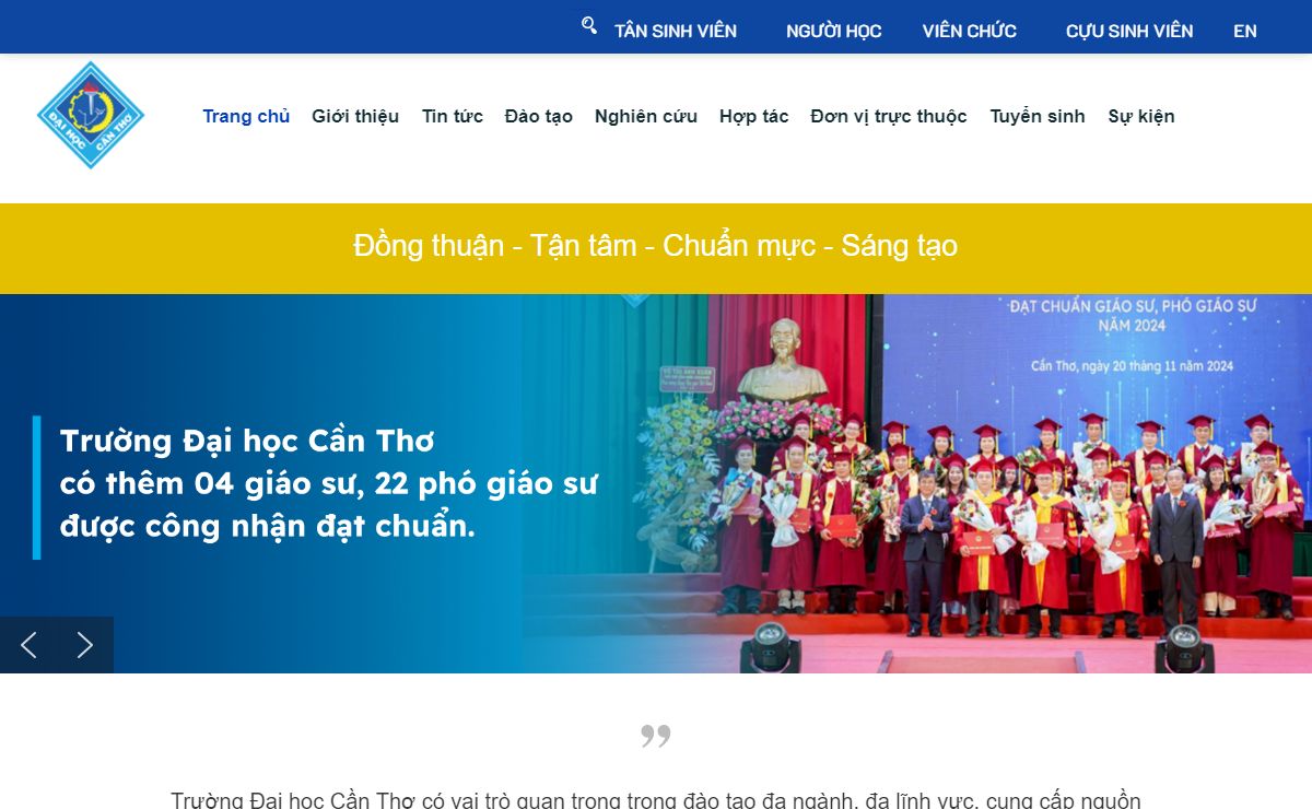 Trường Đại học Cần Thơ - Can Tho University