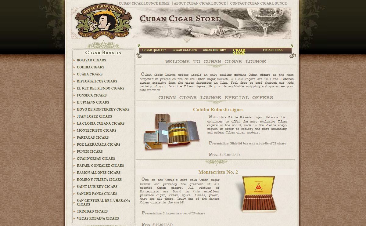 Genuine Cuban Cigars, Habanos