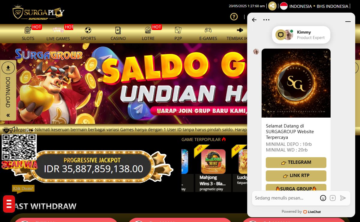 Surgaplay : Situs Permainan Online Terbaik Uang Asli