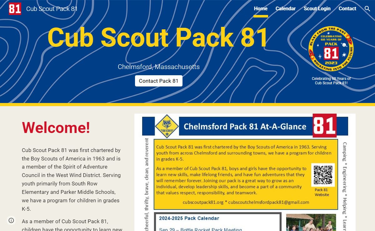 Cub Scout Pack 81