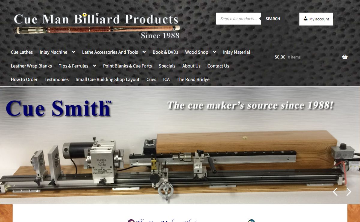 Cue Man Billiard Products - Cue Man Billiard Products