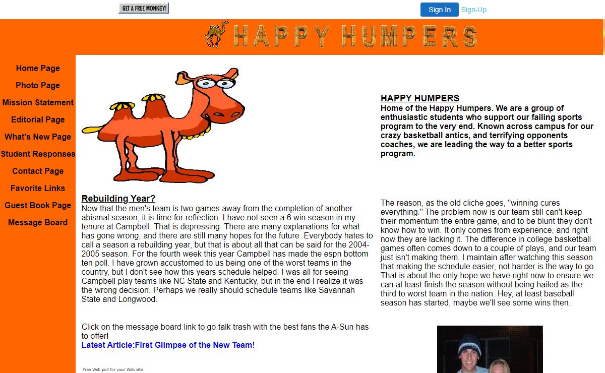 HAPPY HUMPERS