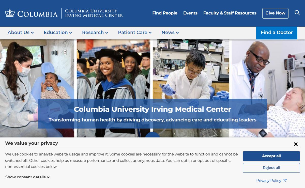 Columbia University Irving Medical Center