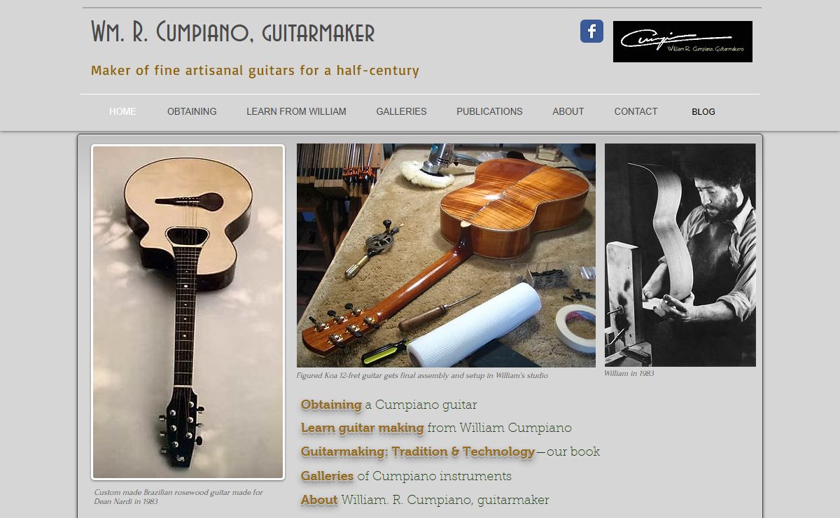 Cumpiano handmade guitars