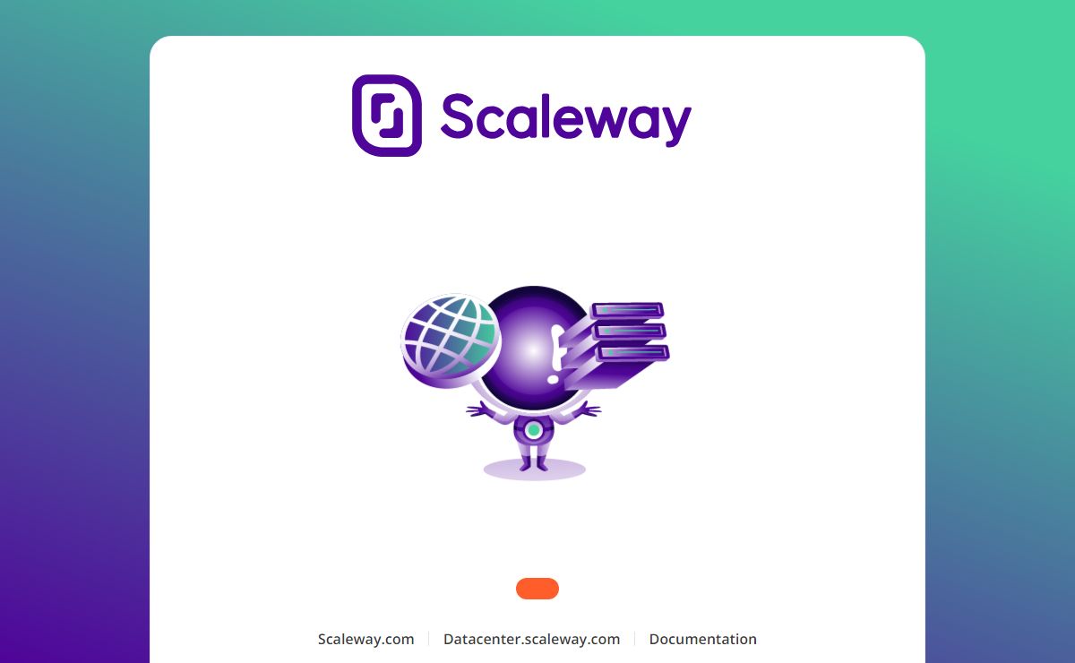 Hosted by - Scaleway
