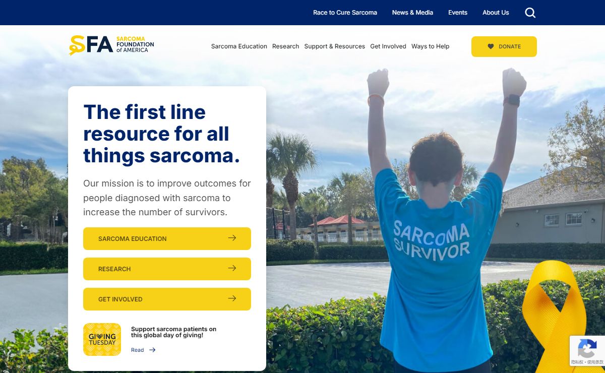 SFA - Enhancing Sarcoma Lives.