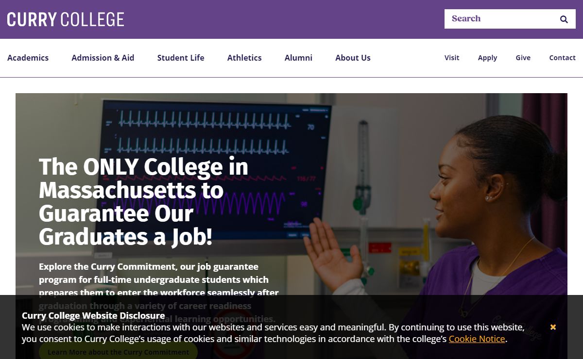Curry College | Home