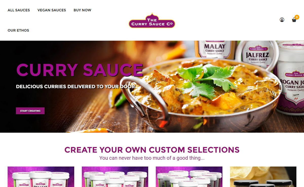 Delicious curry sauces delivered to your door – The Curry Sauce Co