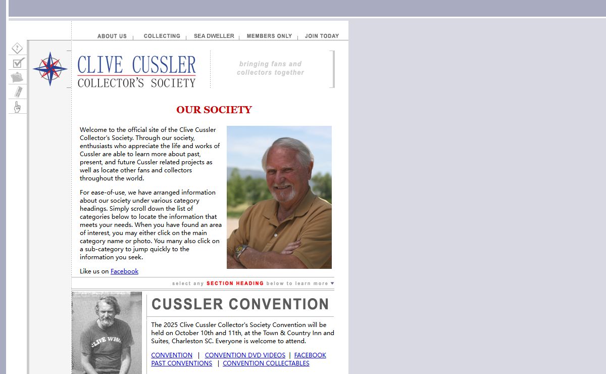 Clive Cussler Collector's Society