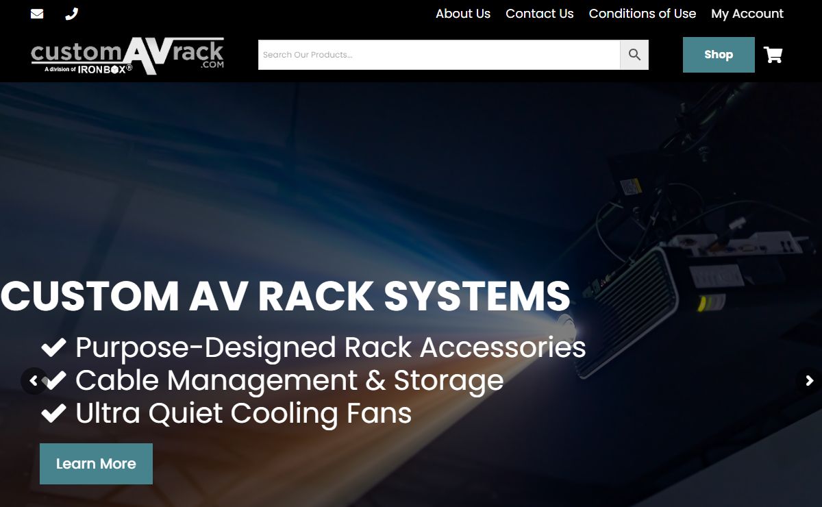Custom AV Rack