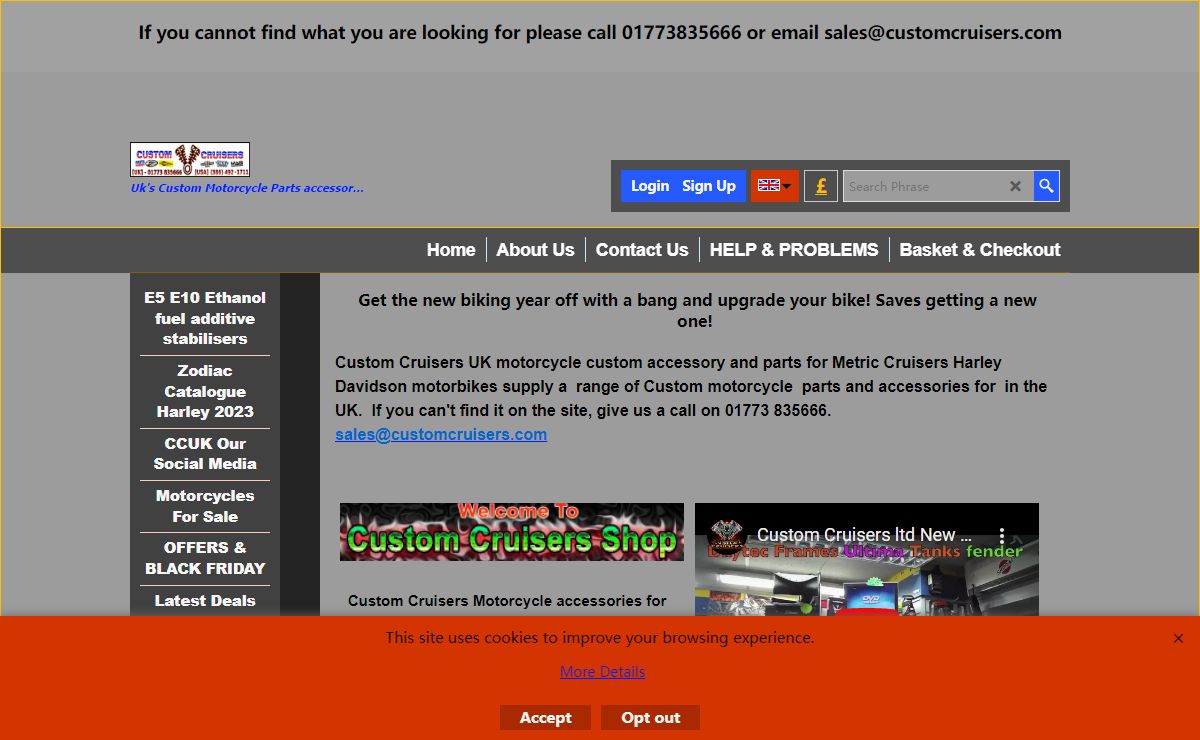 Welcome to Custom Cruisers