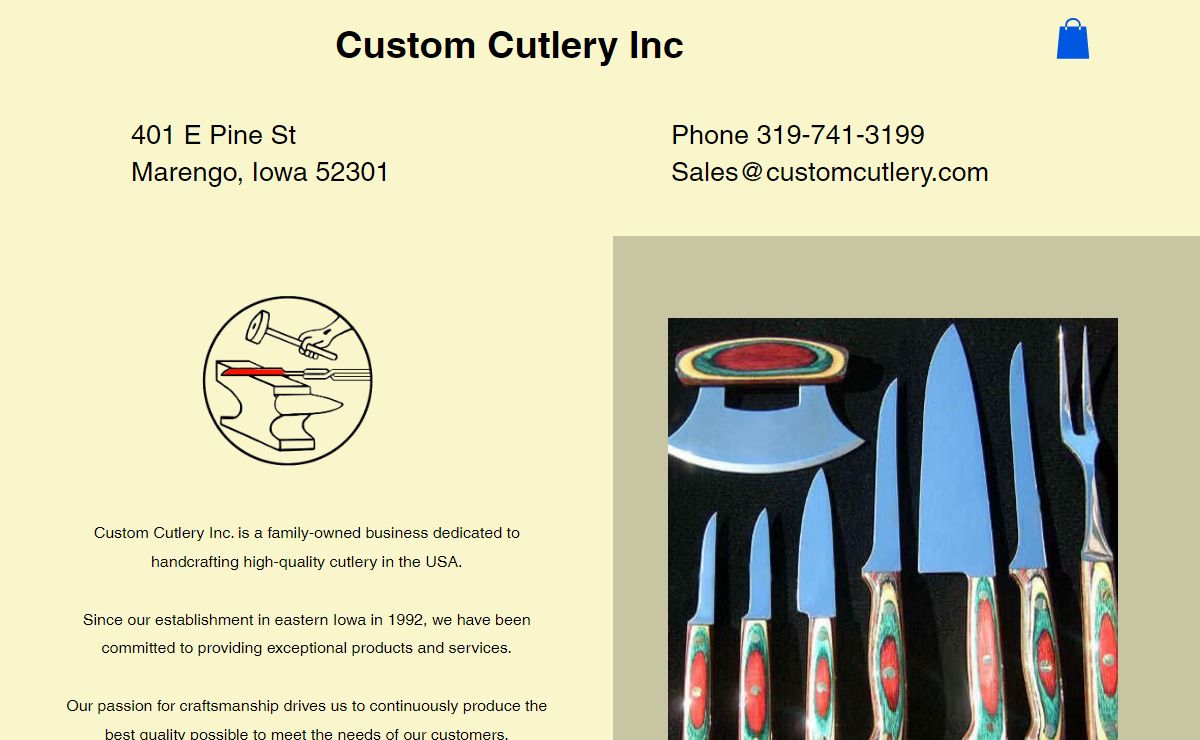 HOME | Custom Cutlery, Inc
