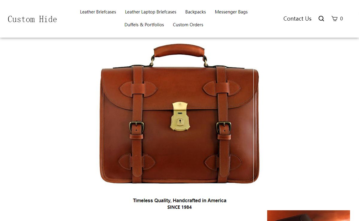 Custom Leather Briefcases - Custom Made Leather Briefcase