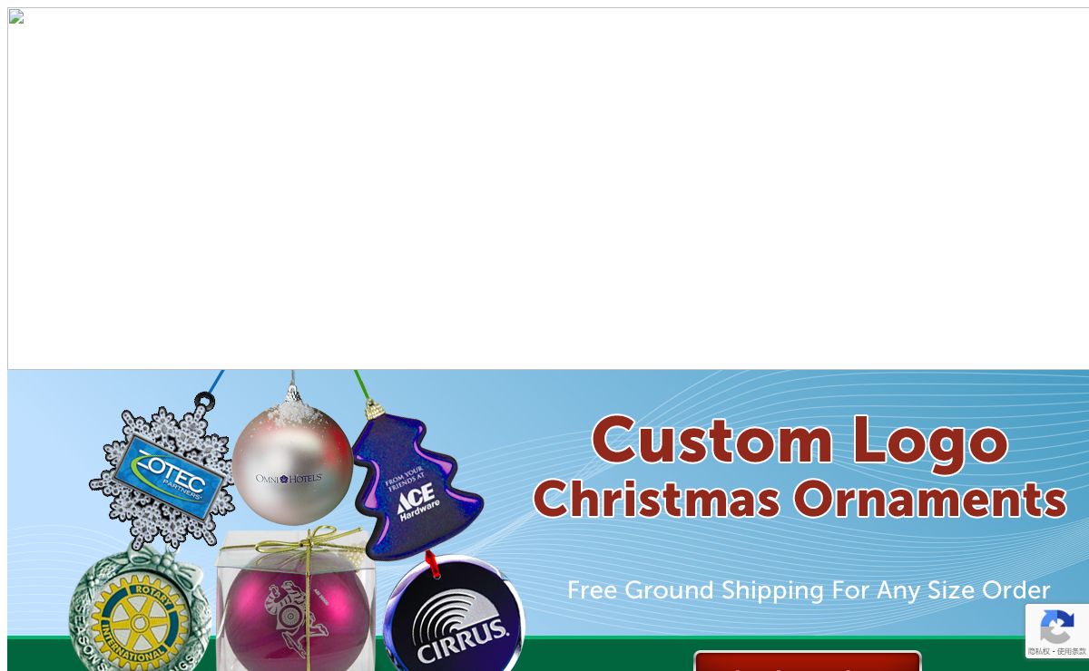 Custom Christmas Ornaments with Your Logo