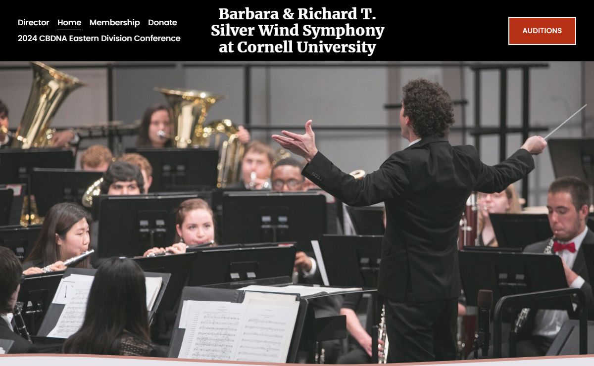 Barbara & Richard T. Silver Wind Symphony at Cornell University