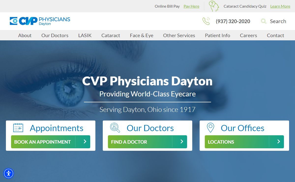 Cataract Surgery & Retina Care Dayton OH | CVP Physicians Dayton