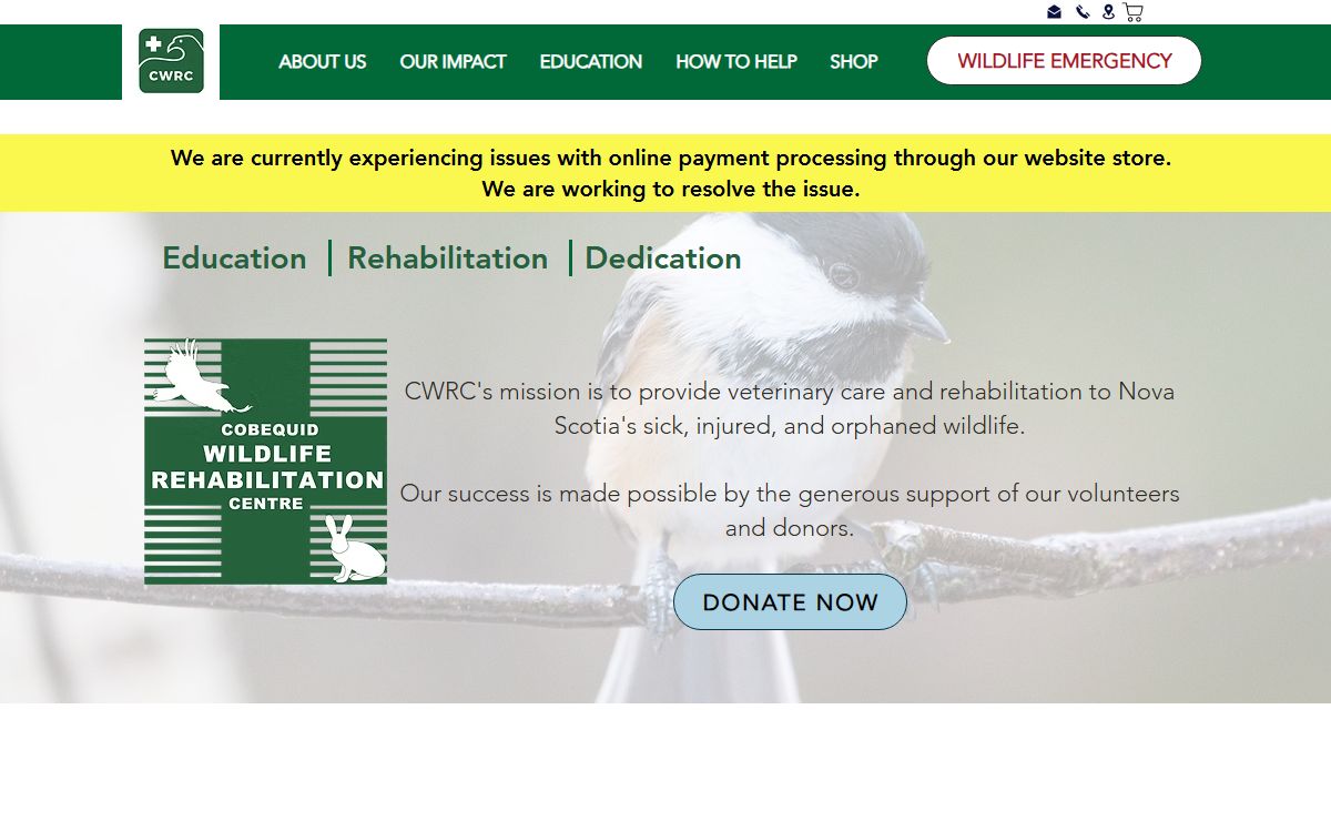 Cobequid Wildlife Rehabilitation Centre | Nova Scotia