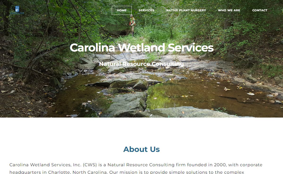 CAROLINA WETLAND SERVICES - Carolina Wetland Services Home