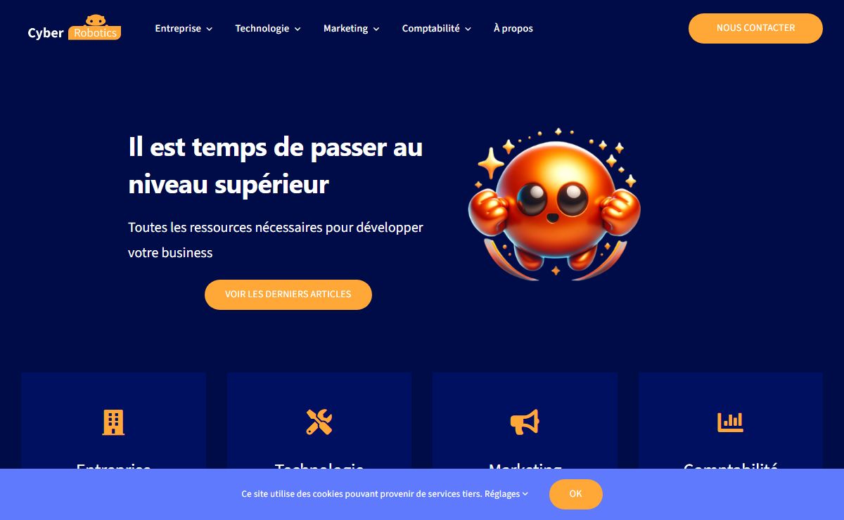 Cyber Robotics : Passez au niveau supérieur