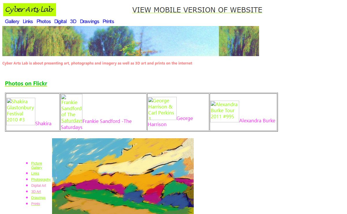 Cyber Arts Lab - Art, Photography, Imagery