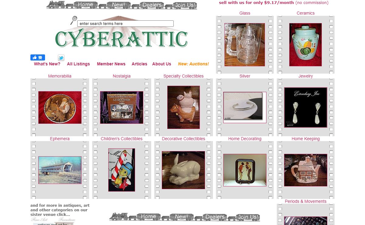 Collectibles and Antiques for sale on Cyberattic