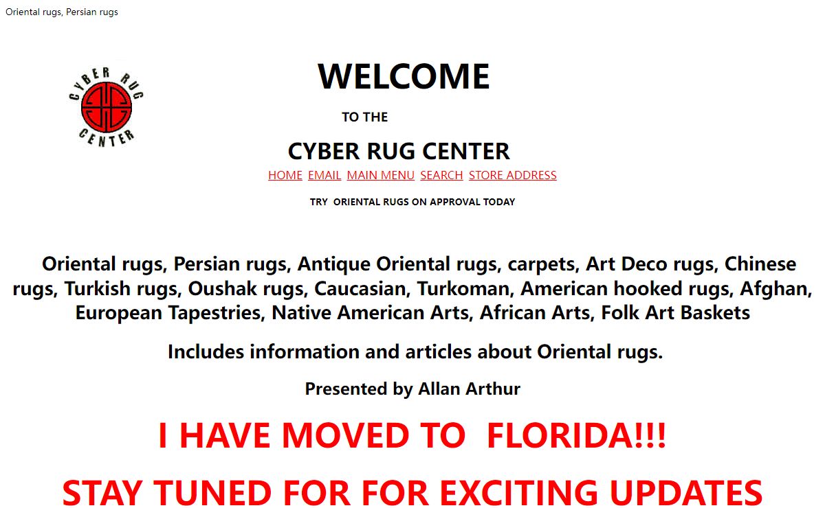 Antique Oriental Rugs and Tribal Arts by Allan Arthur, Persian rugs, carpets, Turkish rugs