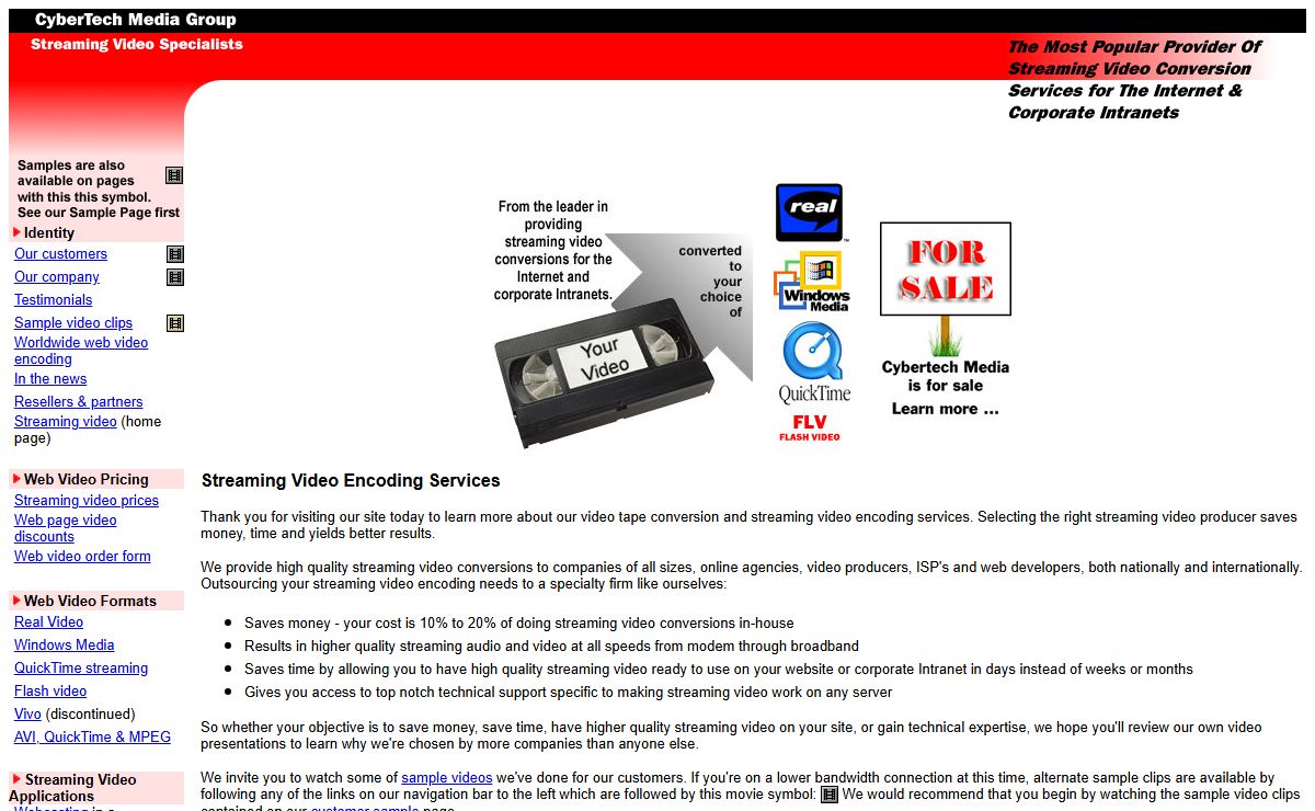 Streaming video