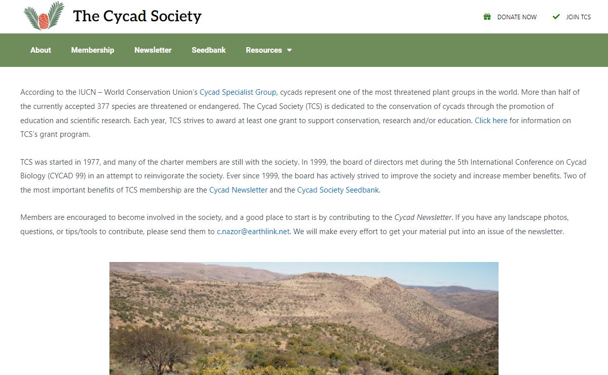The Cycad Society – Dedicated to the Conservation of Cycads through Education & Scientific Research