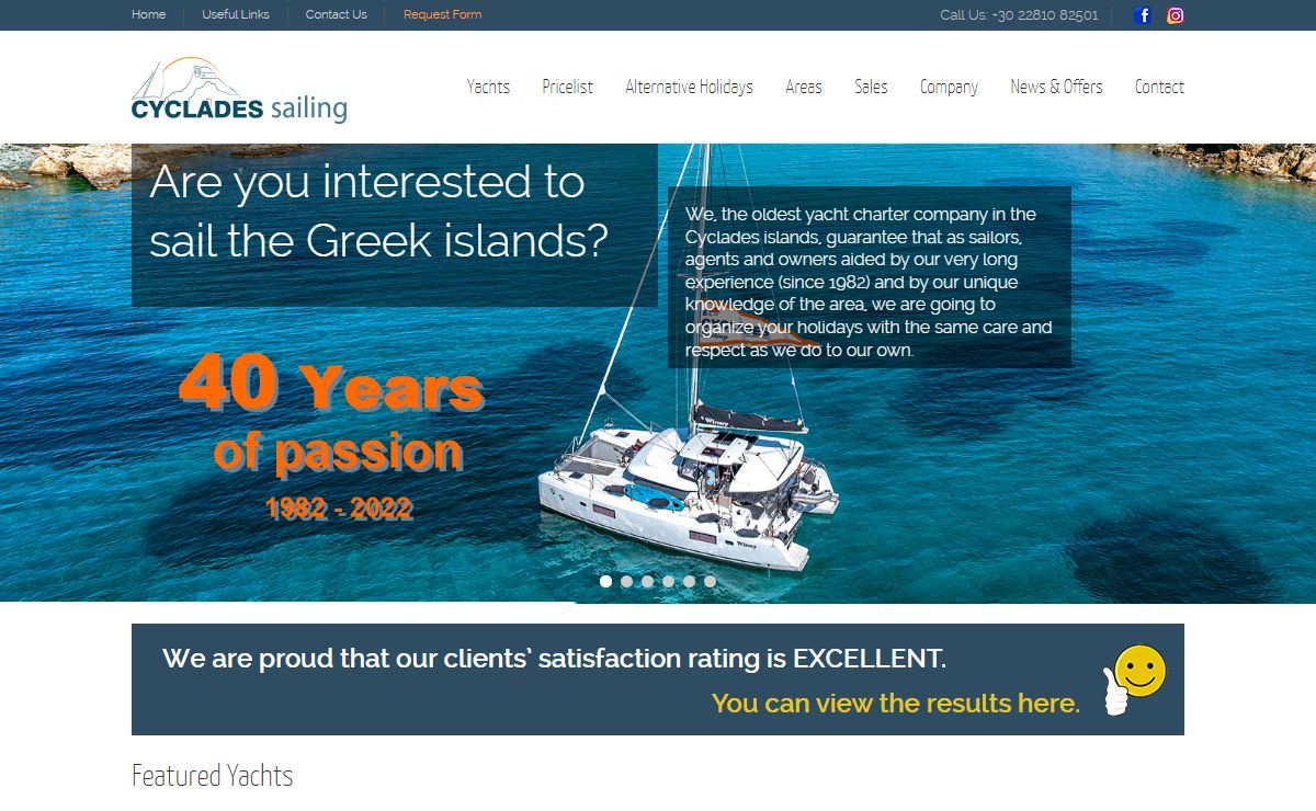 Cyclades Sailing | Sailing Greek Islands, Sailing Cyclades, Cyclades Yacht Charters since 1982