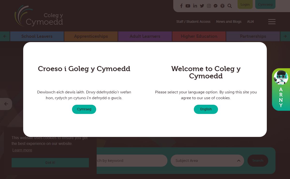 Coleg y Cymoedd - Study local, go further