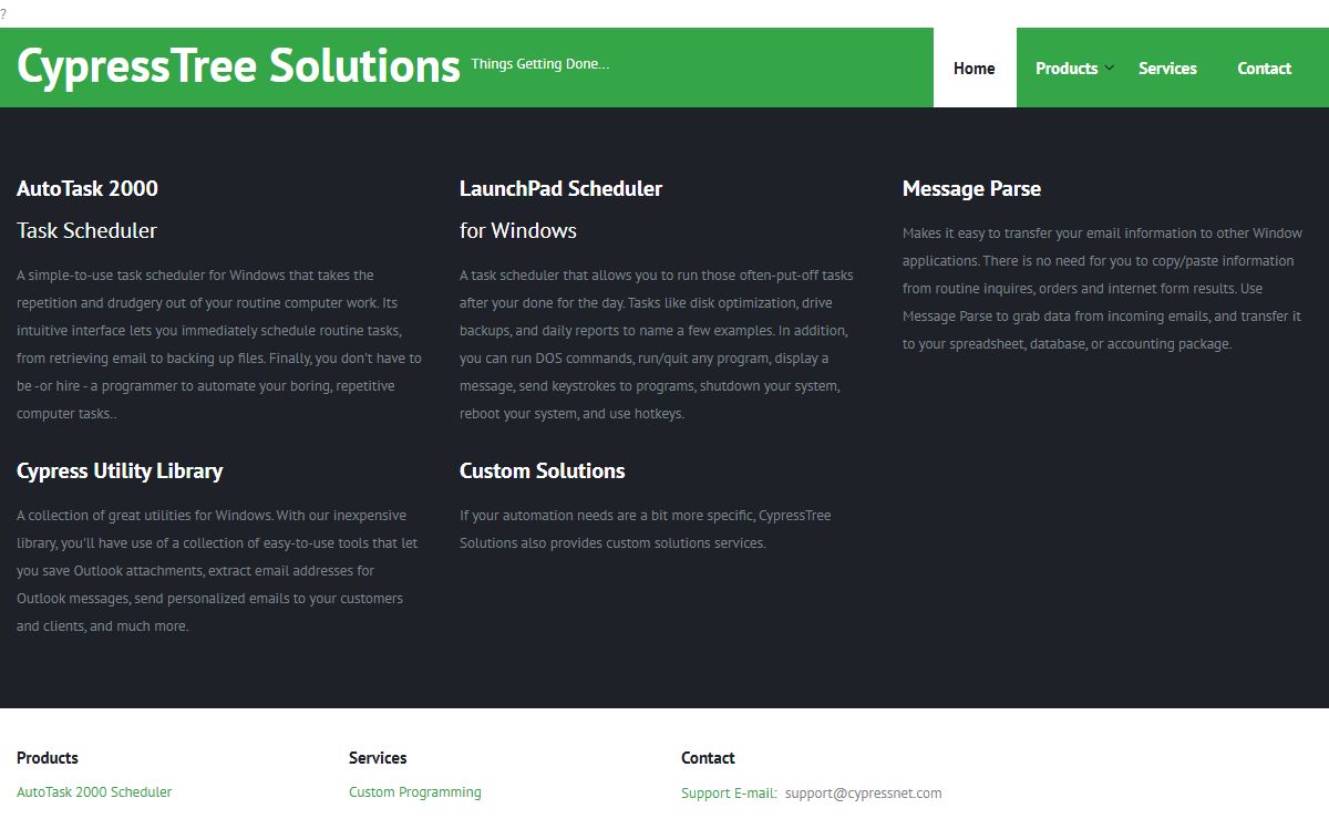 CypressTree Solutions - Automation Software