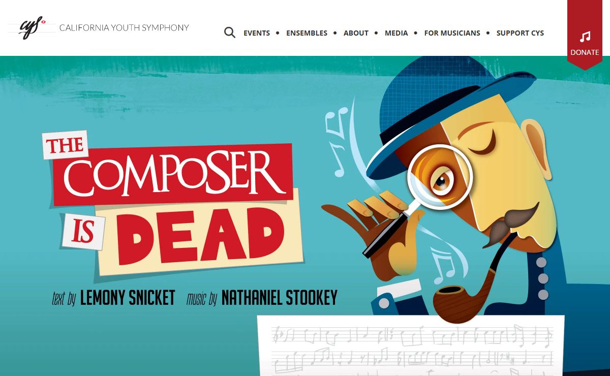 Homepage : California Youth Symphony