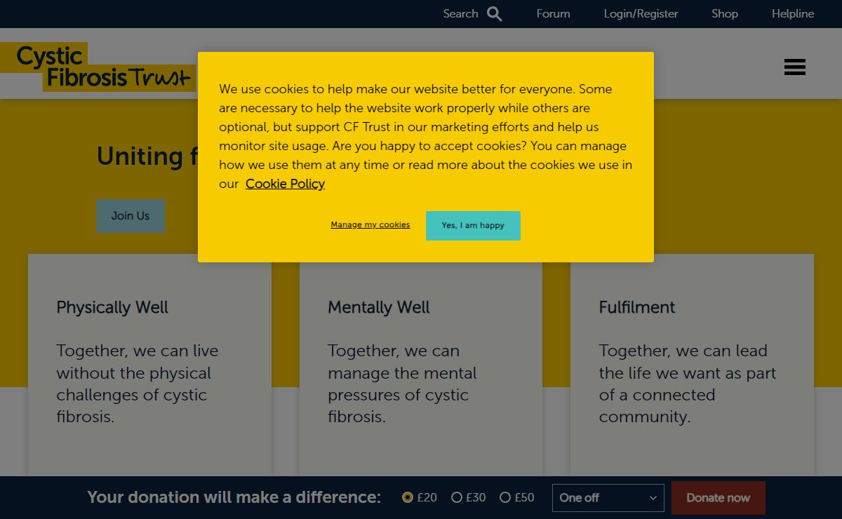 Cystic Fibrosis Trust Homepage | CF Trust