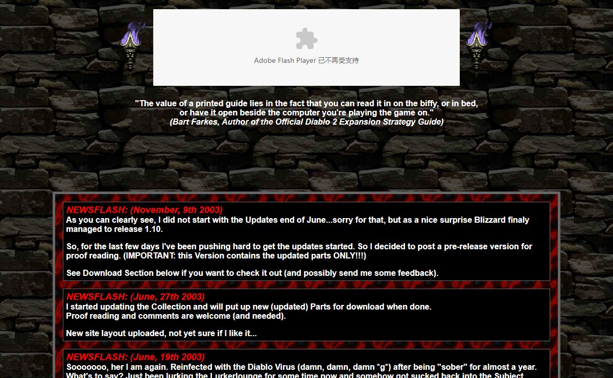 D-Dave.com Home of the Diablo 2 Expansion Data Collection