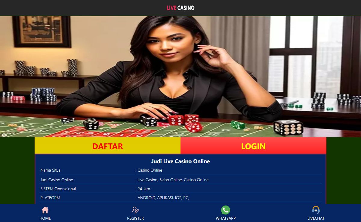 Casino Online: Judi Dadu Online Sicbo Terpercaya Di Indonesia