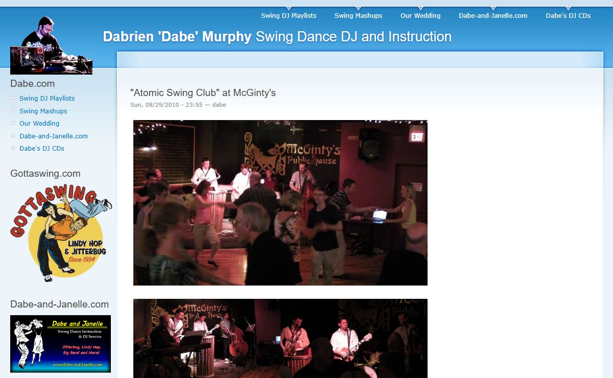 Dabrien 'Dabe' Murphy | Swing Dance DJ and Instruction