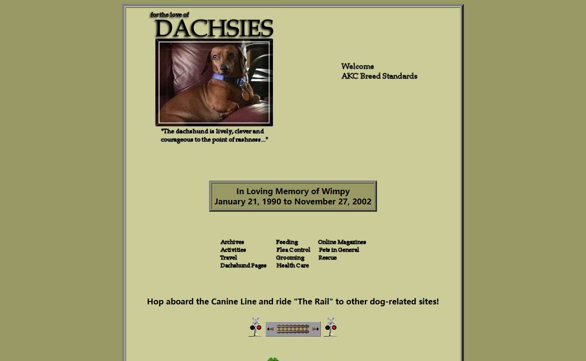Dachshund - For the Love of Dachsies