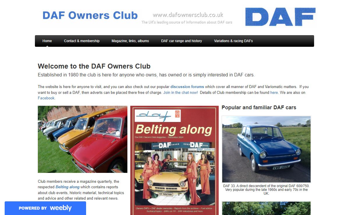 DAF Owners Club - Home