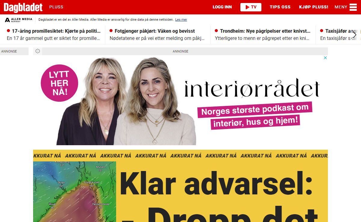 Dagbladet - først med siste nytt