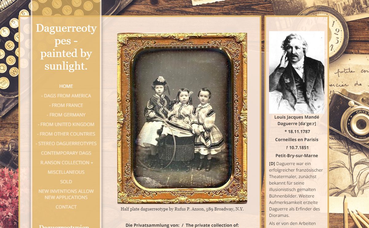 Daguerreotypes - Fine Photographs