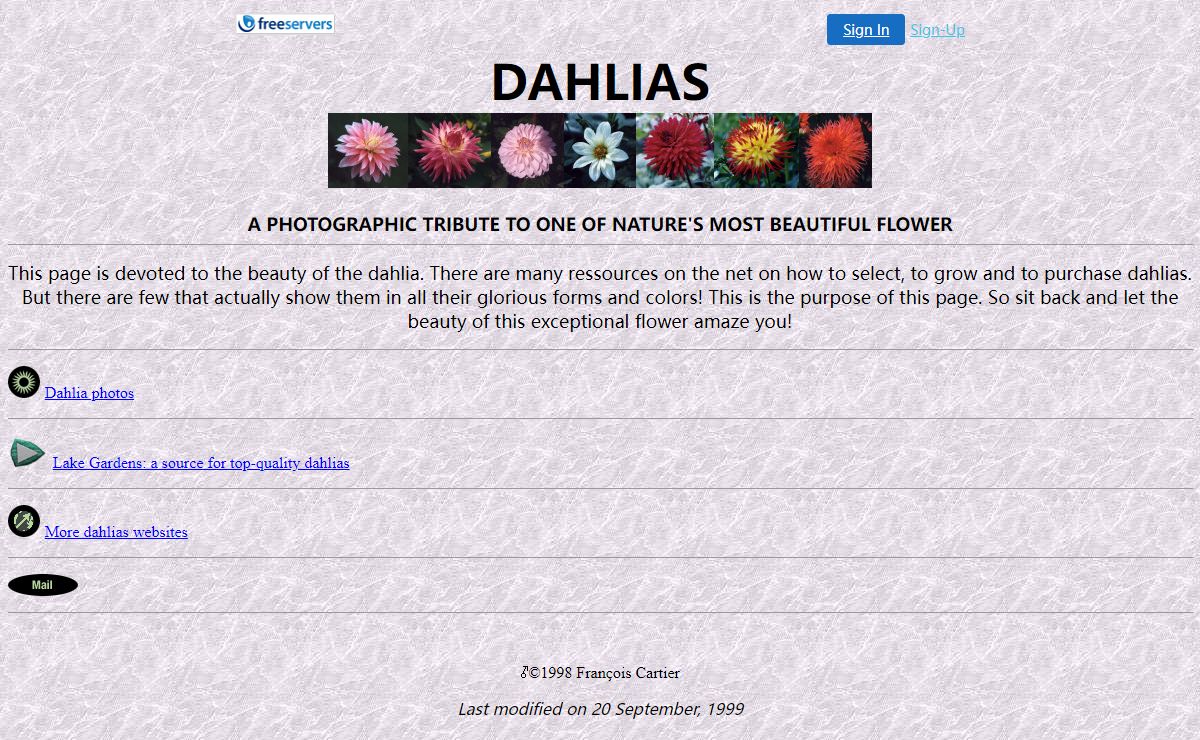 Our Site : Home Page