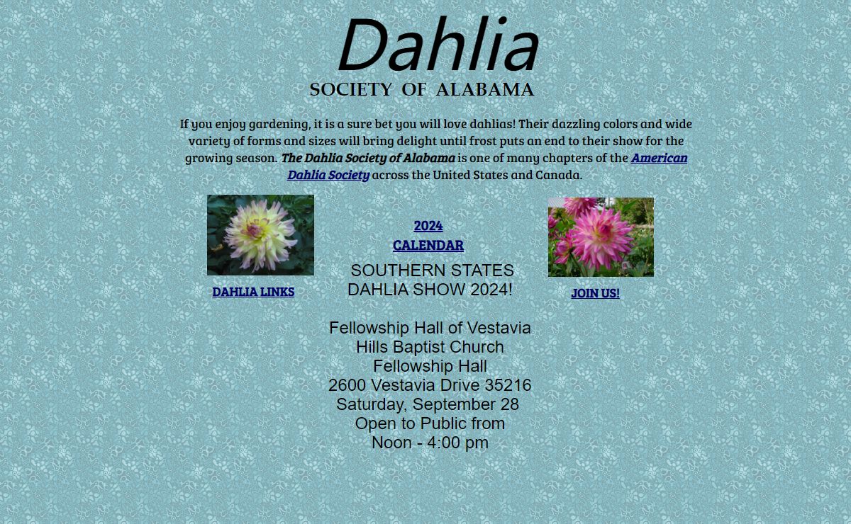 Dahlia Society of Alabama