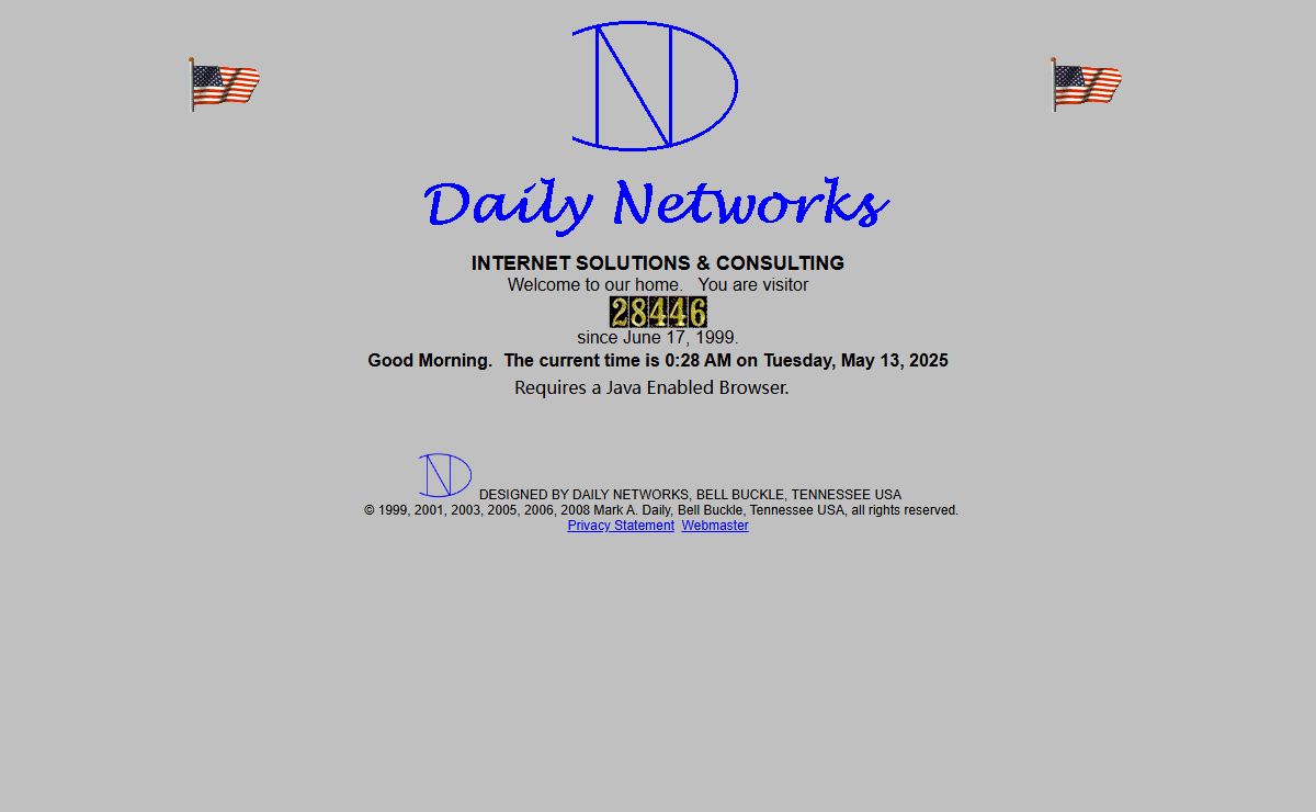 Daily Networks of Bell Buckle, Tennessee