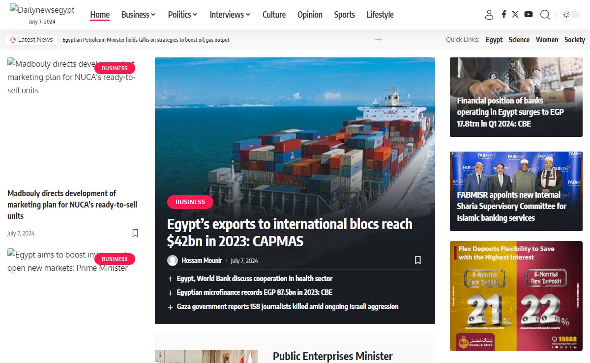 Dailynewsegypt
