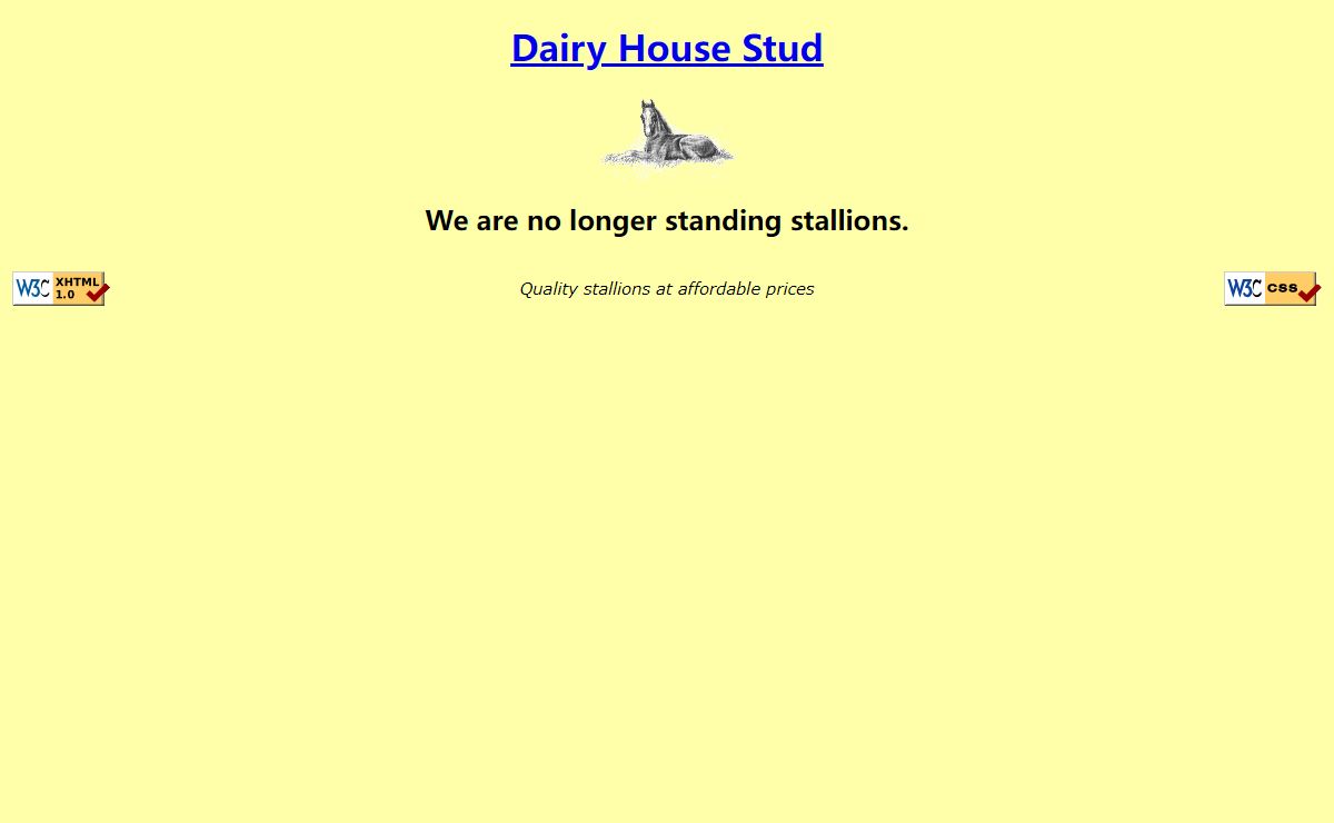 Dairy House Stud