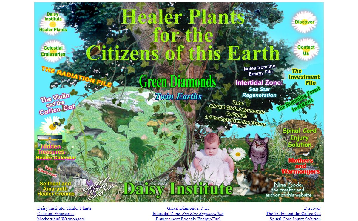 Healer Plants for the Citizens of this Earth