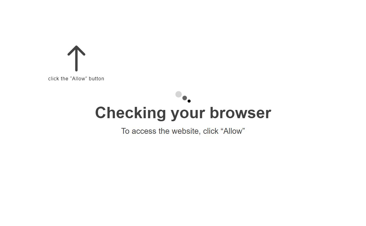 Checking your browser