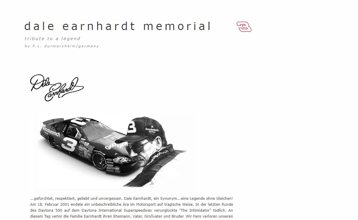 Dale Earnhardt Memorial
