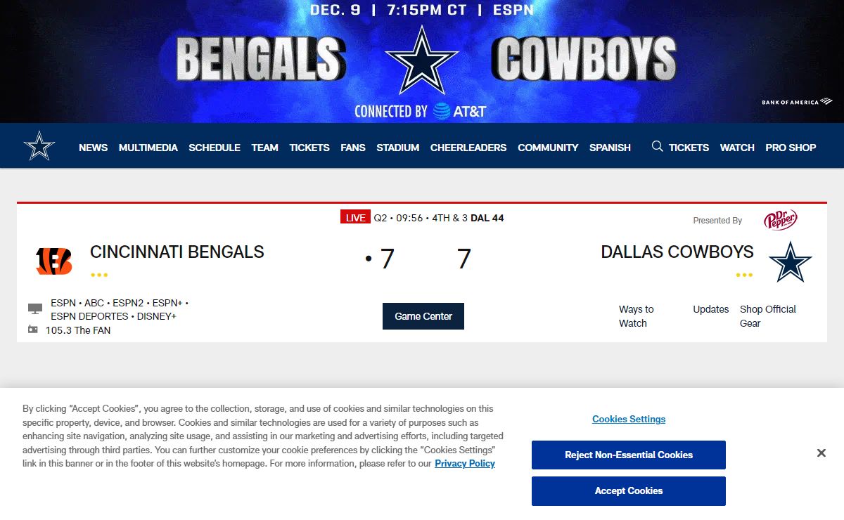 Dallas Cowboys | Official Site of the Dallas Cowboys