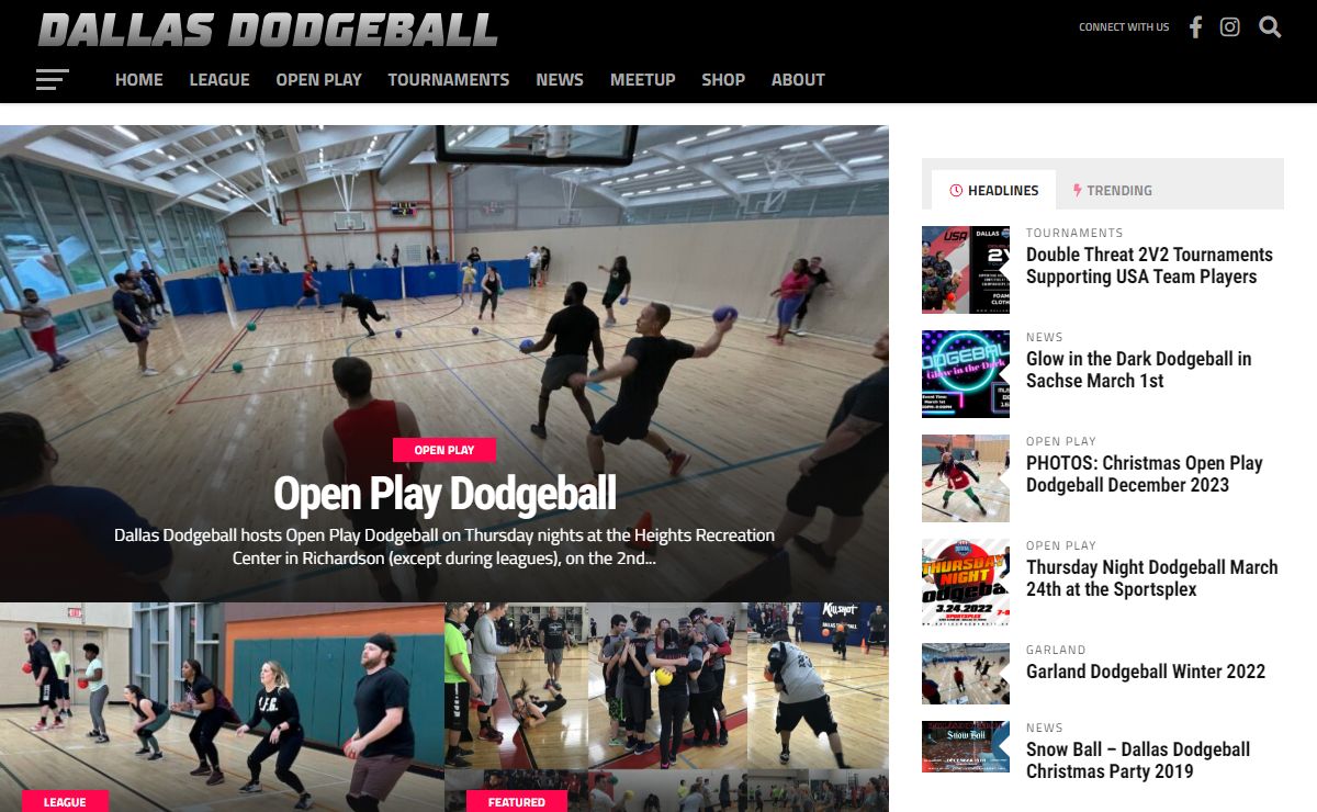 Home - Dallas Dodgeball
